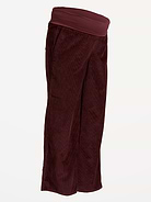 Image 2 of 2, Maternity Corduroy Rollover-Waist Wide-Leg Pants