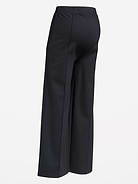Image number 2 showing, Maternity Over-the-Bump Stevie Wide-Leg Pants