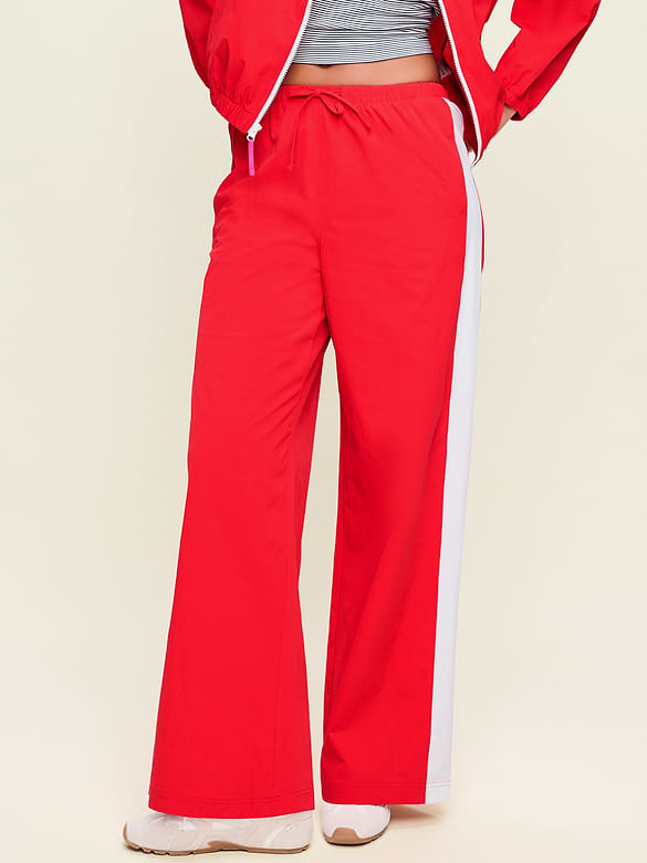High-Waisted TrekTech Lightweight Woven Active Pants