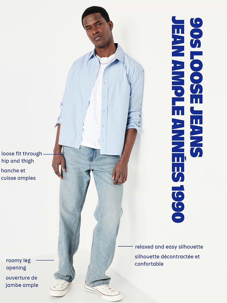 Image number 6 showing, 90's Loose Jeans