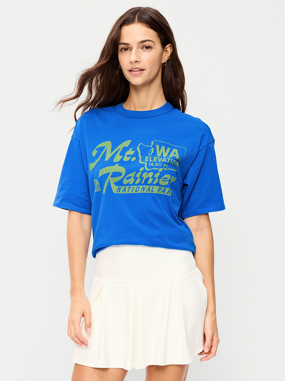 Mount Rainier National Park Loose T-Shirt