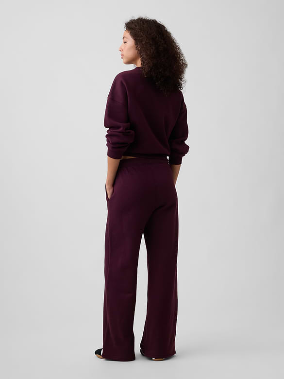 Relaxed Straight-Leg Sweatpants