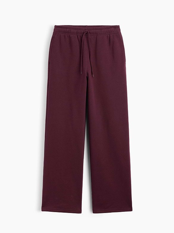 Relaxed Straight-Leg Sweatpants