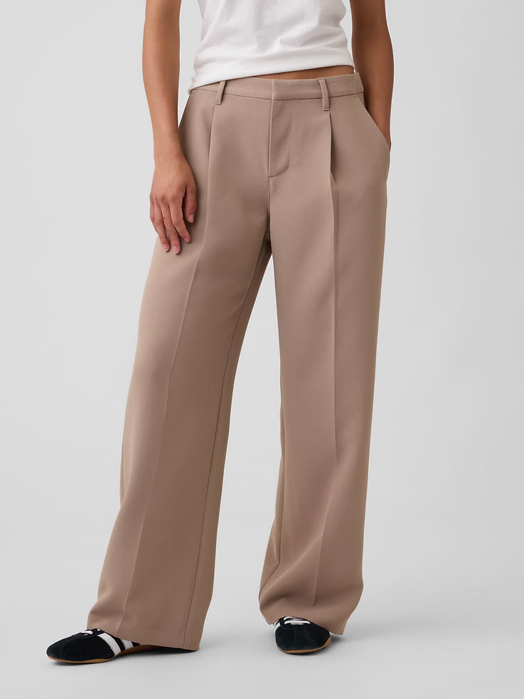 Image number 2 showing, 100% Recycled Easy Crepe Trousers