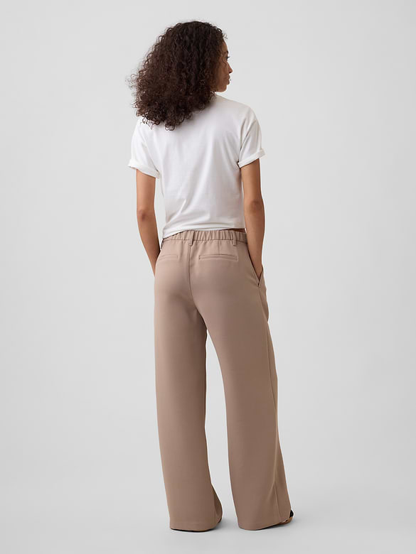 100% Recycled Easy Crepe Trousers