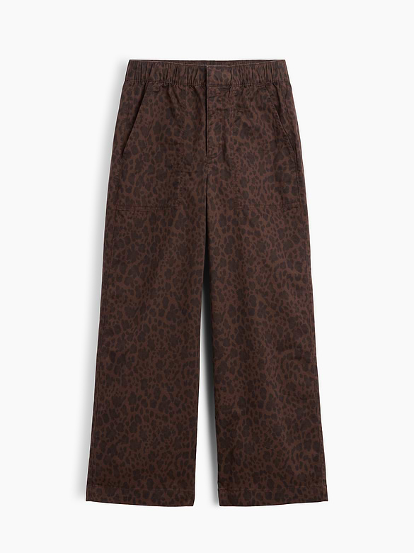 High Rise Wide-Leg Khakis