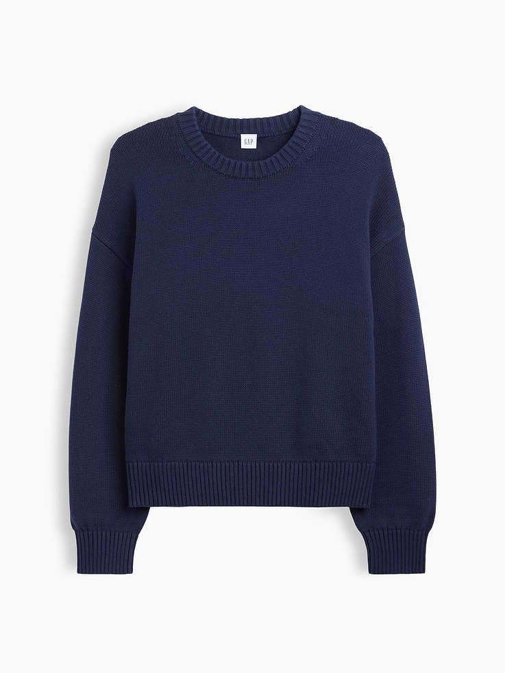 Image number 5 showing, Relaxed Stripe Crewneck Sweater
