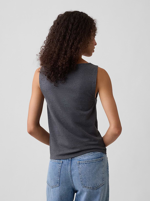 Boatneck Tank Top