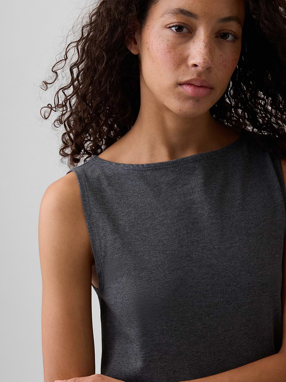 Boatneck Tank Top
