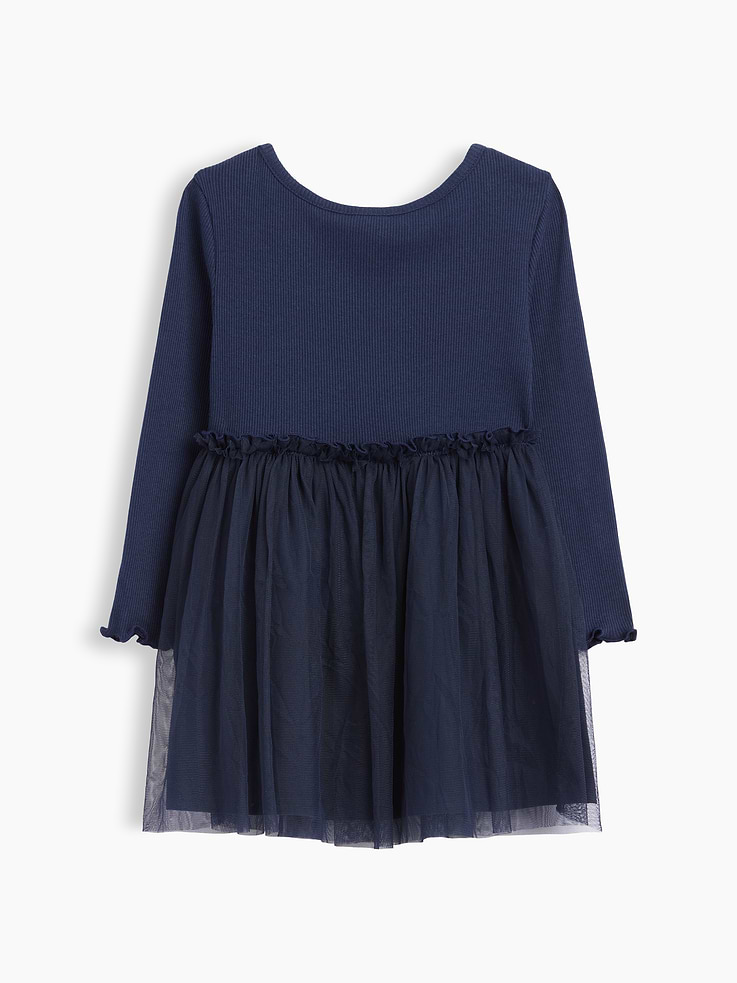 Image 3 of 3, babyGap Ribbed Tulle Dress