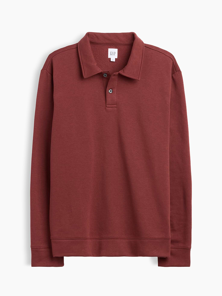 Image 4 of 4, Polo Sweatshirt