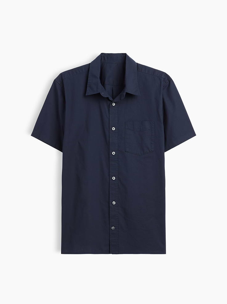 Image number 5 showing, Stretch Poplin Shirt in Standard Fit