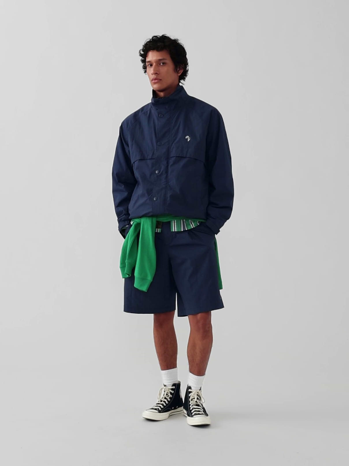 Gap × Malbon Textured Poplin Anorak Jacket | Gap