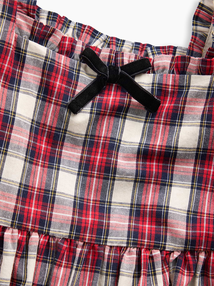 Image 4 of 4, Baby & Toddler Poplin Plaid Dress