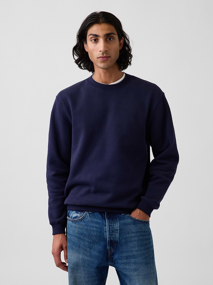 Image number 1 showing, Adult VintageSoft Crew Sweatshirt