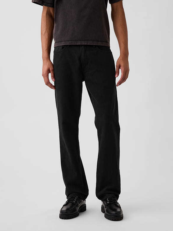 Relaxed Straight Jeans