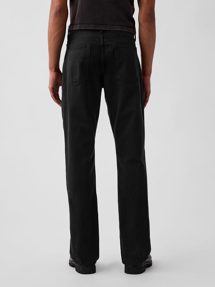 Image number 4 showing, Relaxed Straight Jeans