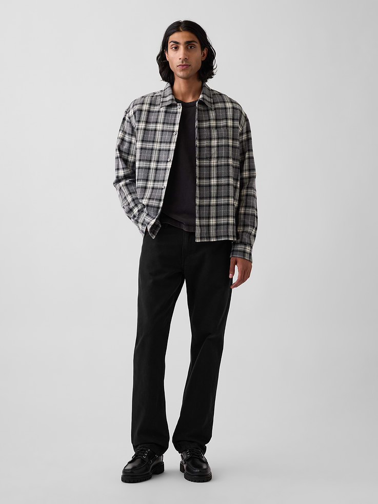 Image number 1 showing, Relaxed Straight Jeans