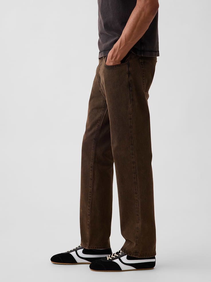 Image number 3 showing, Relaxed Straight Jeans