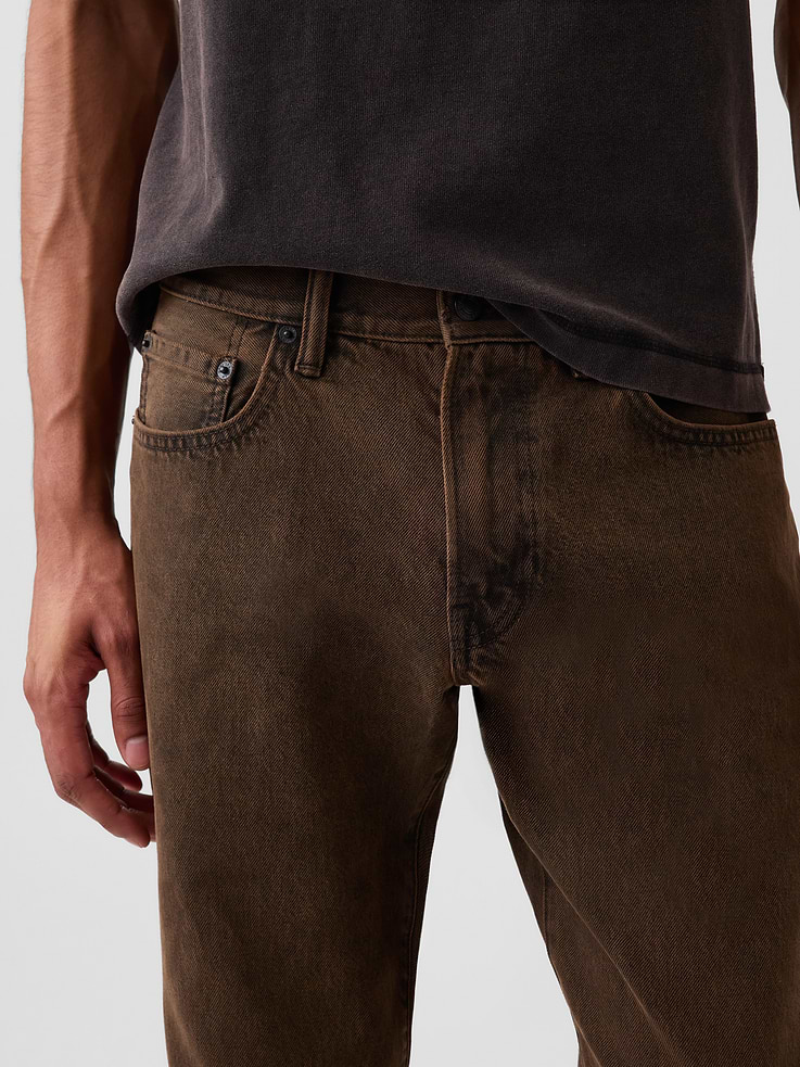 Image number 6 showing, Relaxed Straight Jeans