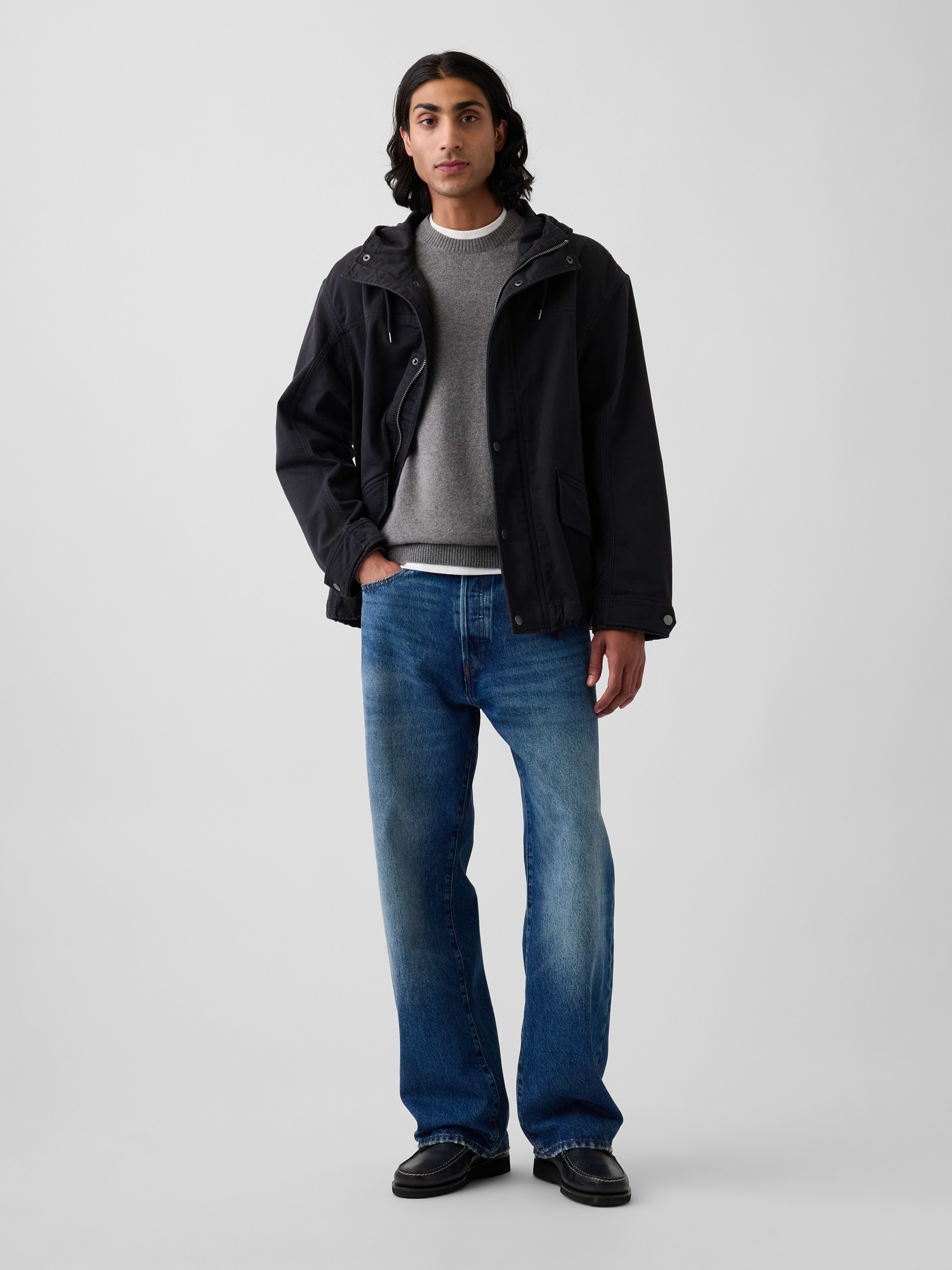 Oversized Utility Jacket | Gap