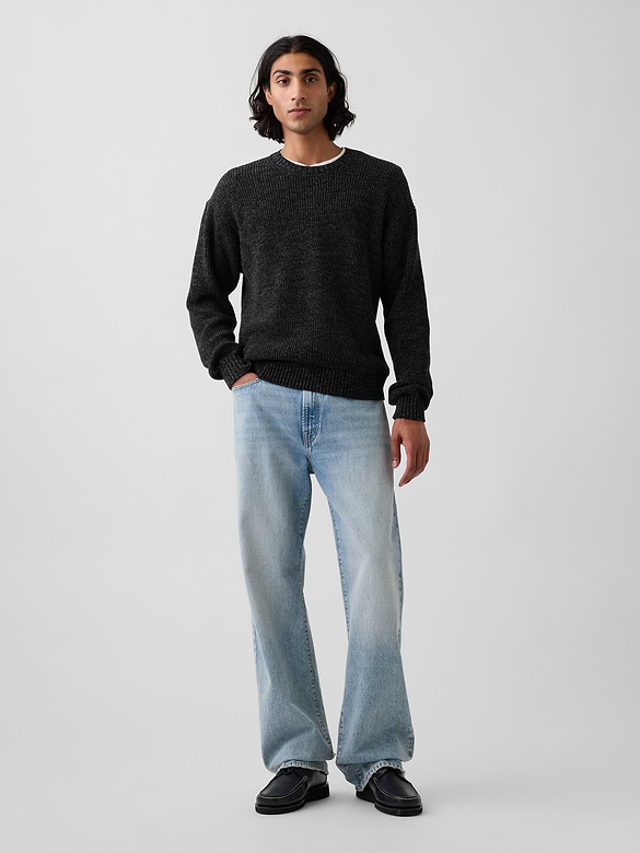 Relaxed Shaker Sweater