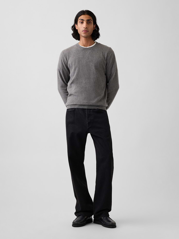 Image number 2 showing, CashSoft Crew Sweater