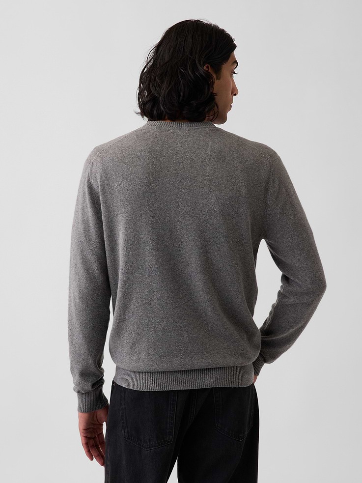 Image number 3 showing, CashSoft Crew Sweater