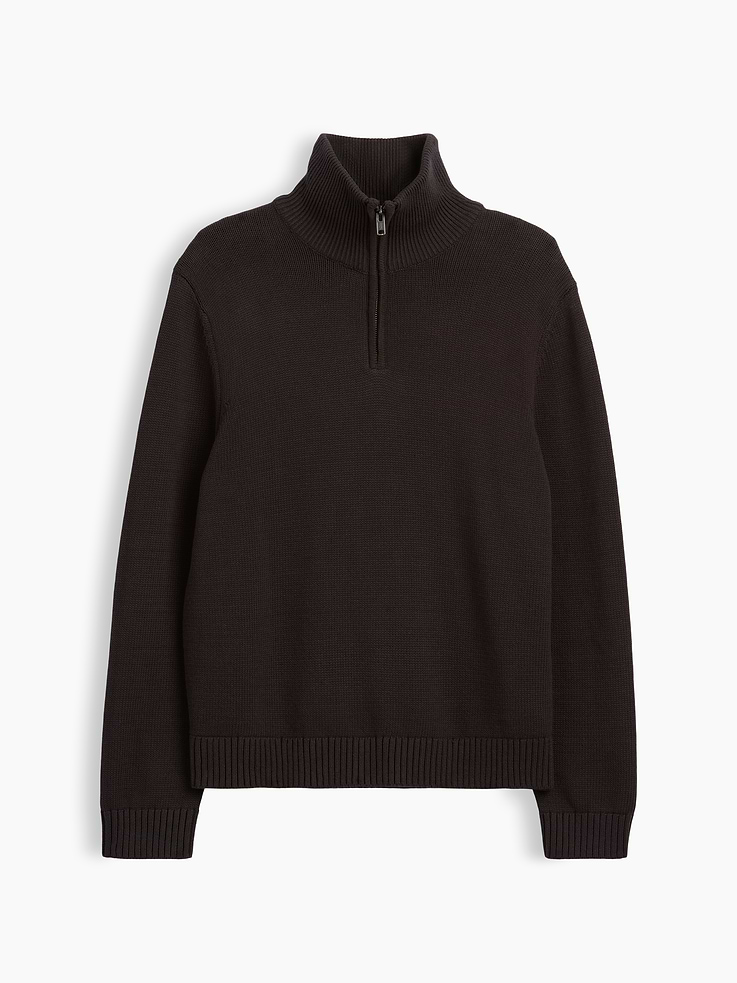 Image number 5 showing, Relaxed Quarter-Zip Sweater