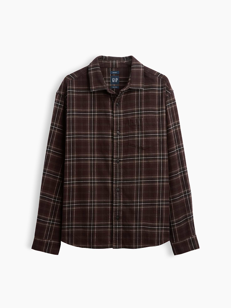 Image number 5 showing, Relaxed Flannel Shirt