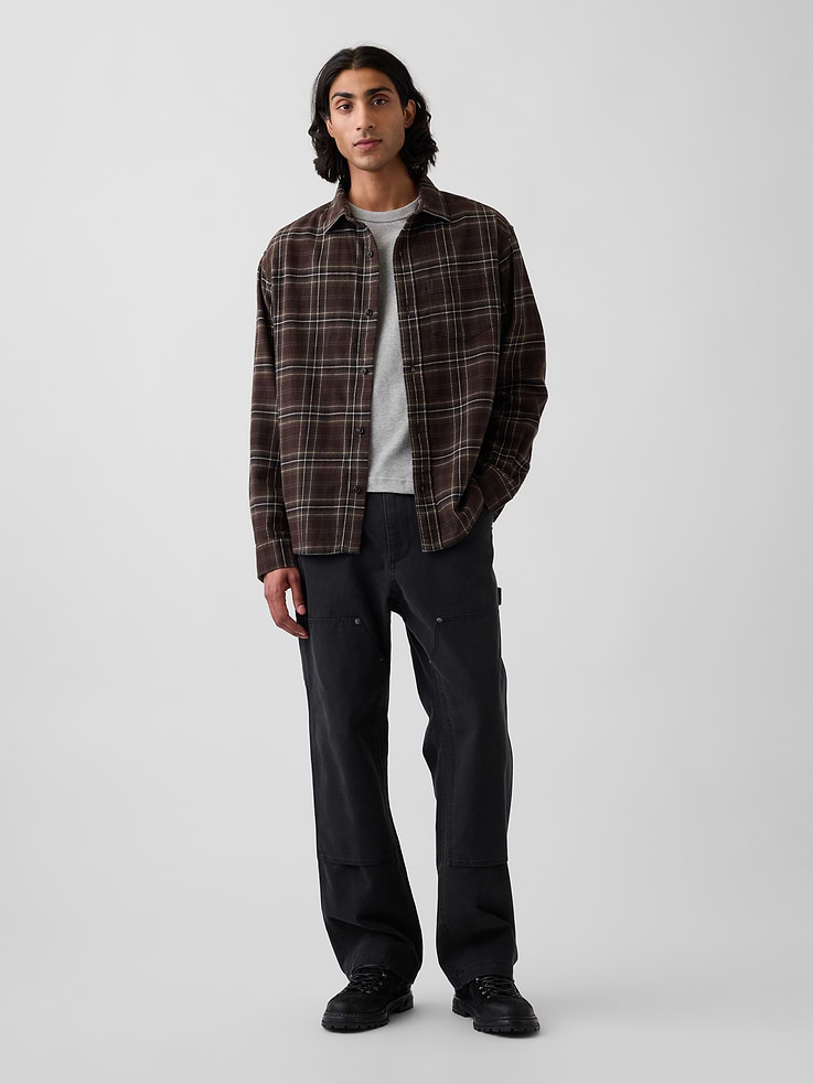 Image number 2 showing, Relaxed Flannel Shirt