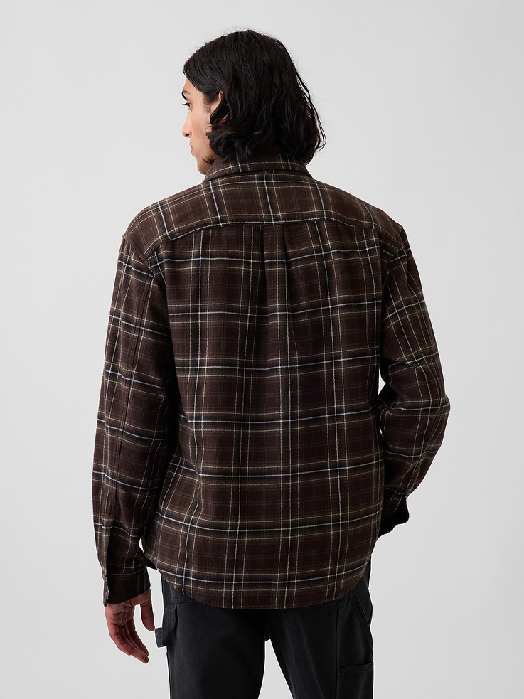 Image number 3 showing, Relaxed Flannel Shirt