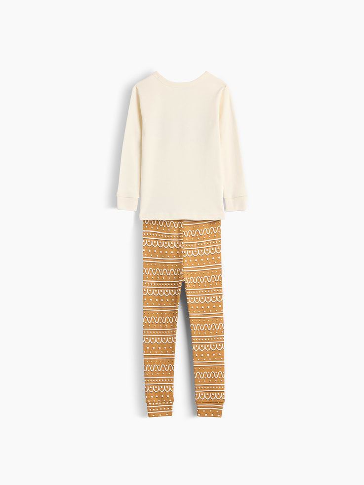 Image 2 of 2, Baby & Toddler Organic Brushed Cotton PJ Set