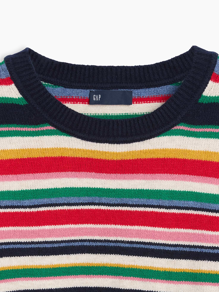 Image 4 of 5, CashSoft Crew Sweater