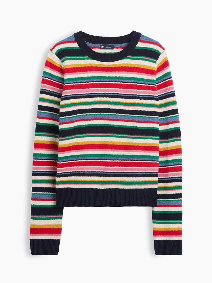 Image 5 of 5, CashSoft Crew Sweater