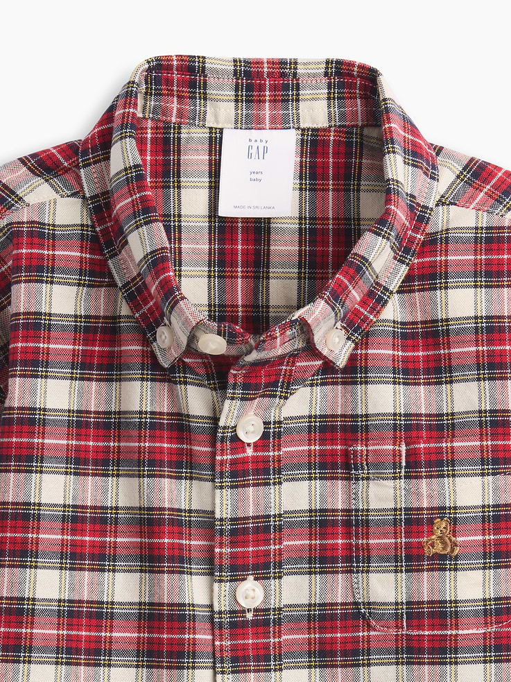 Image 4 of 4, Baby & Toddler Oxford Shirt