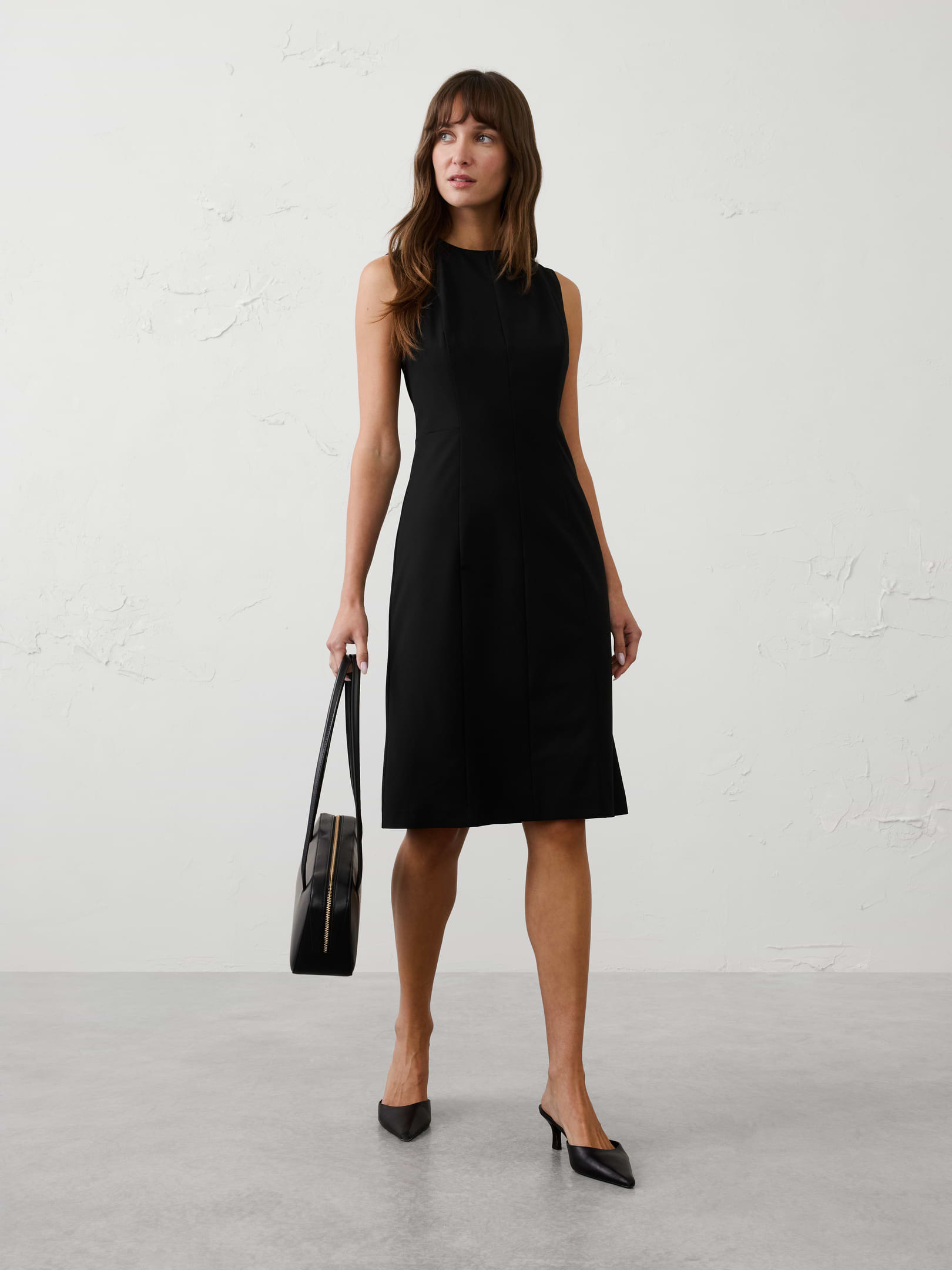Image number 1 showing, Basic Knee-Length Sheath Dress