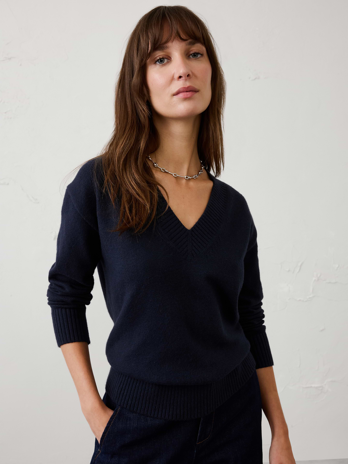 Image number 3 showing, Perfectly Soft V-Neck Sweater