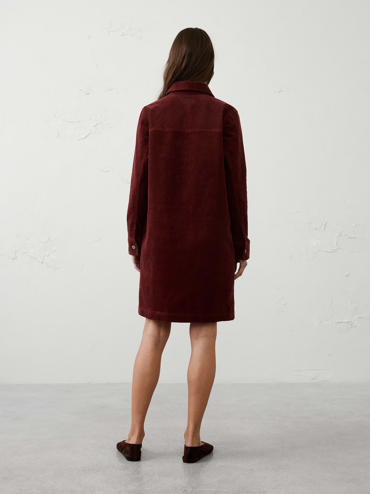 Image number 2 showing, Collared Above-Knee Shift Dress