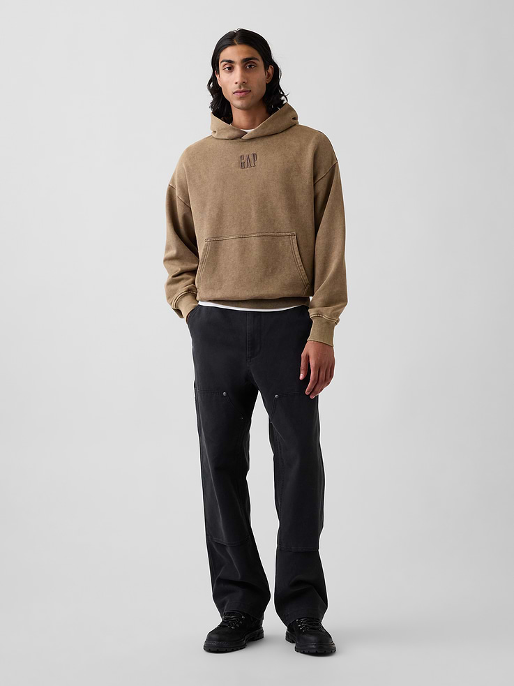 Image number 2 showing, Heavyweight Oversized Logo Hoodie