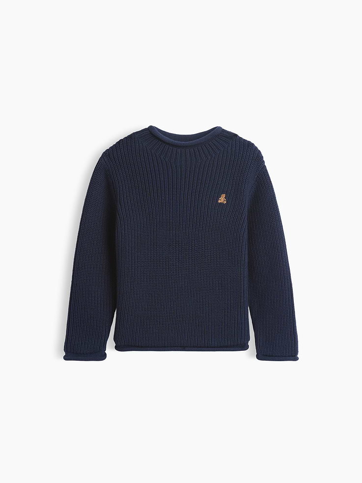 Image number 1 showing, Baby & Toddler Rollneck Sweater