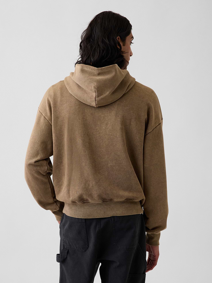 Image number 3 showing, Heavyweight Oversized Logo Hoodie