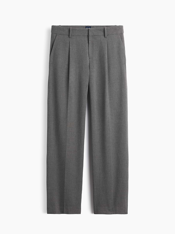 365 Low Rise Brushed Twill Pleated Trousers