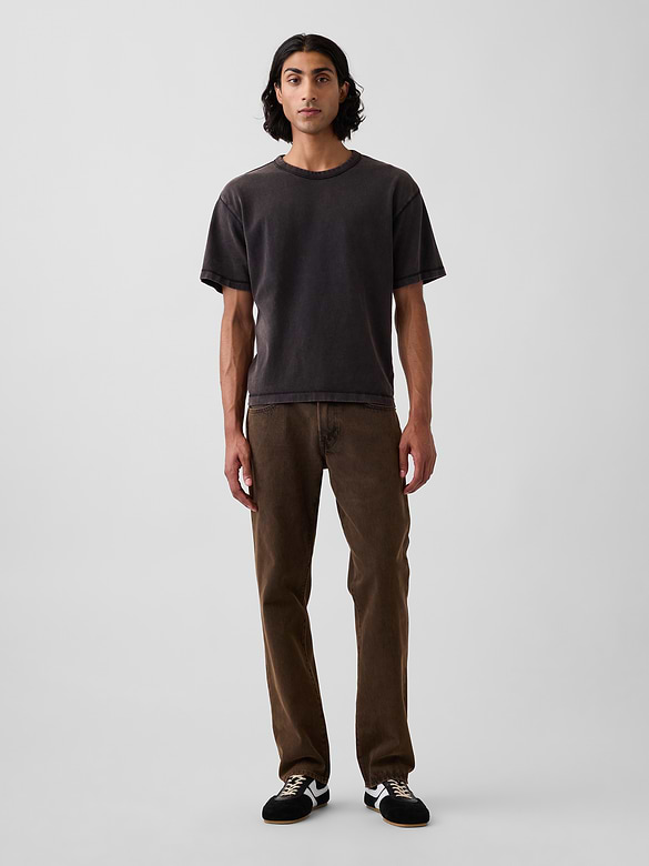 Relaxed Straight Jeans