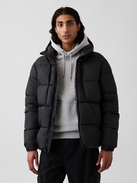 Recycled Heavyweight Puffer Jacket