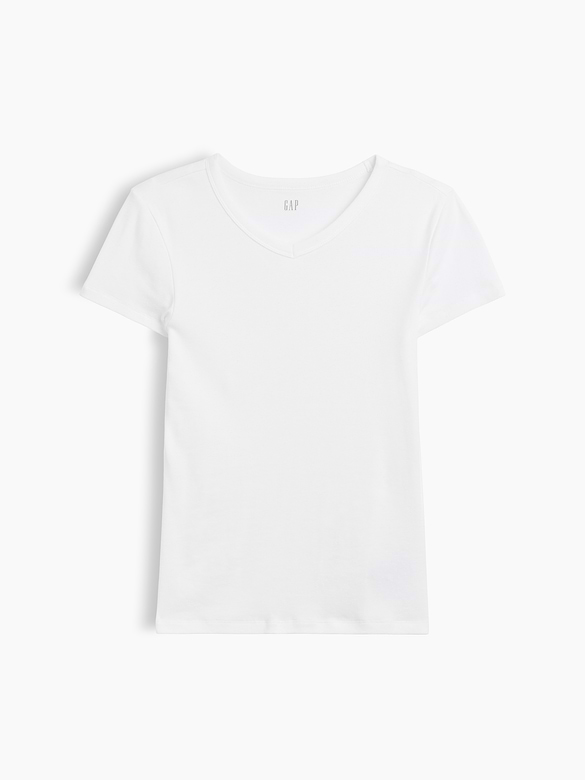 Modern Ribbed High-Neck T-Shirt