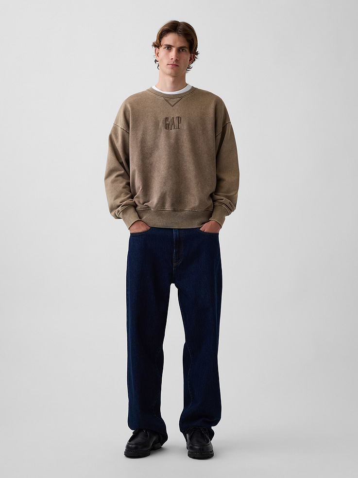 Image number 2 showing, Heavyweight Oversized Logo Sweatshirt