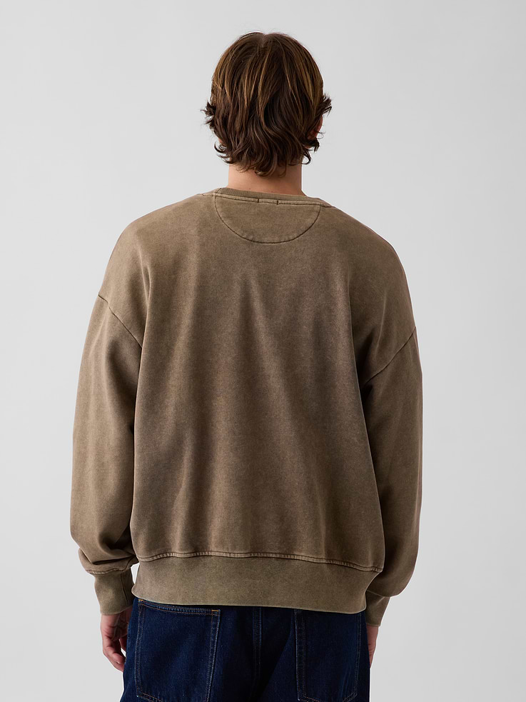 Image number 3 showing, Heavyweight Oversized Logo Sweatshirt