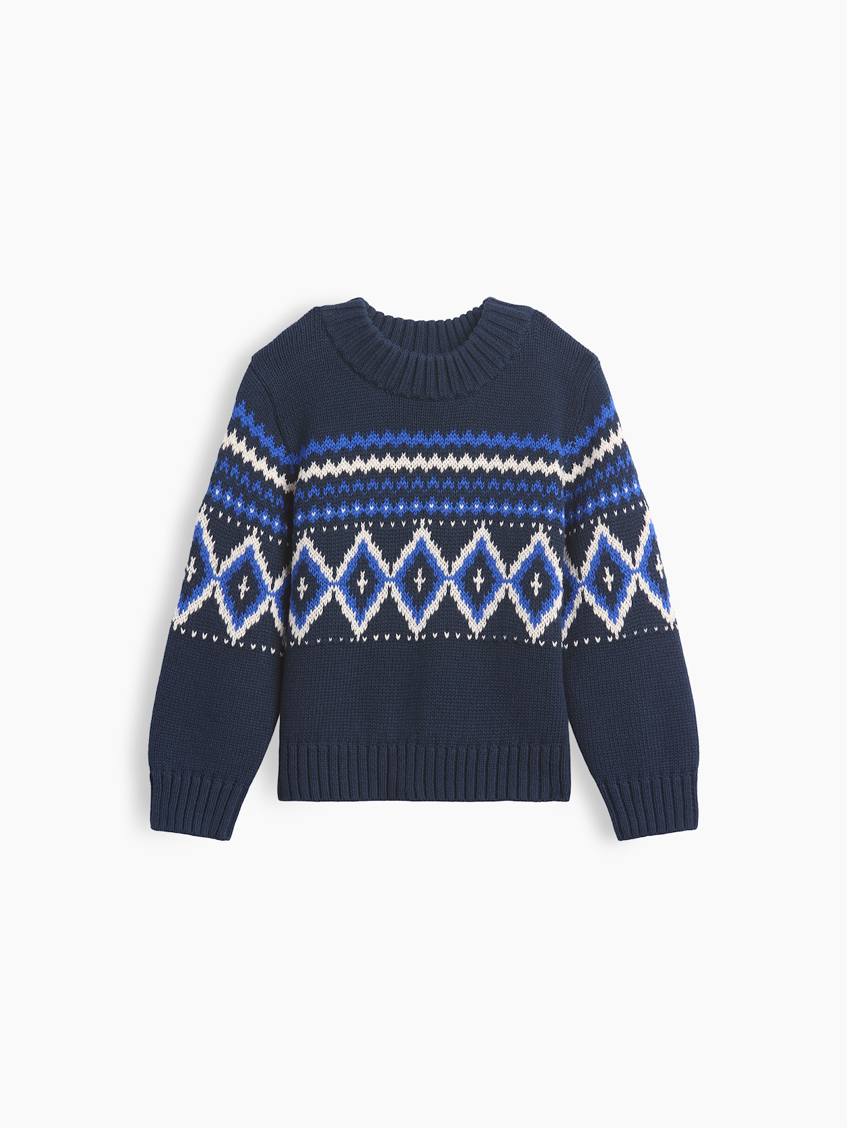 Baby & Toddler Fair Isle Crew Sweater