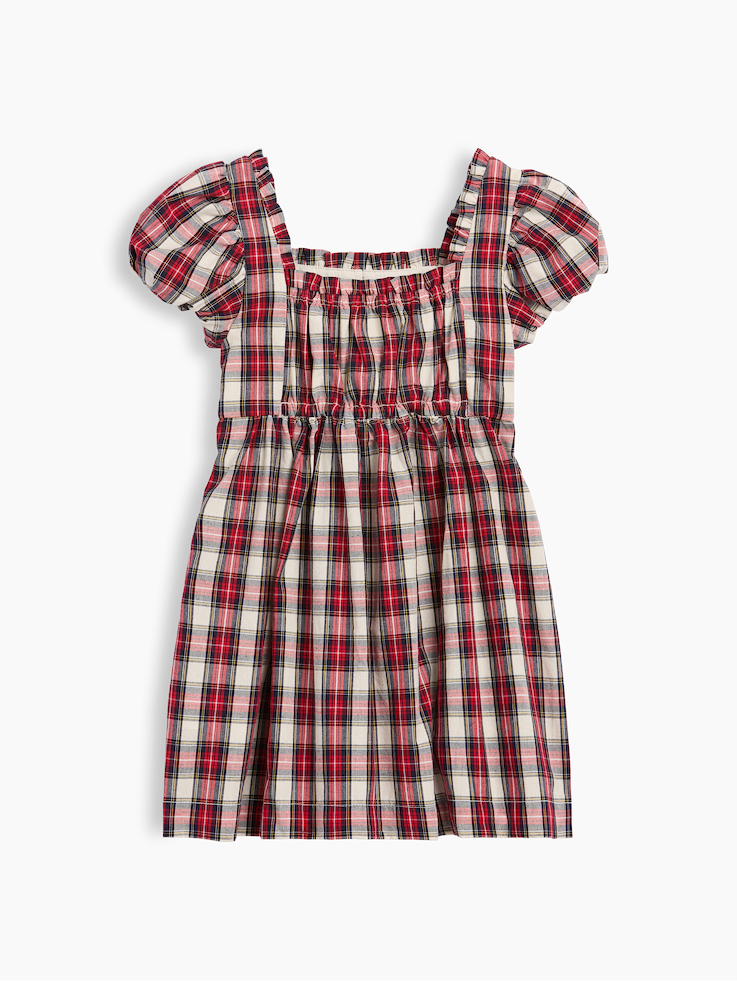 Image 3 of 4, Baby & Toddler Poplin Plaid Dress